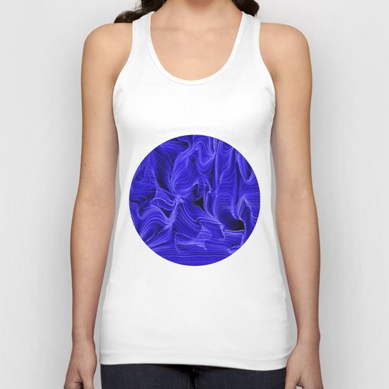 Midnight Blue Mist Unisex Tank Top