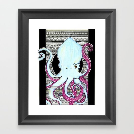 Octopusss Framed Art Print