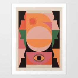 Geometric Abstraction 253 Art Print