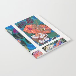 Vintage geometric floral motifs, Variations Quatre-Vingt-Six Motifs Décoratifs En Vingt Planches Notebook