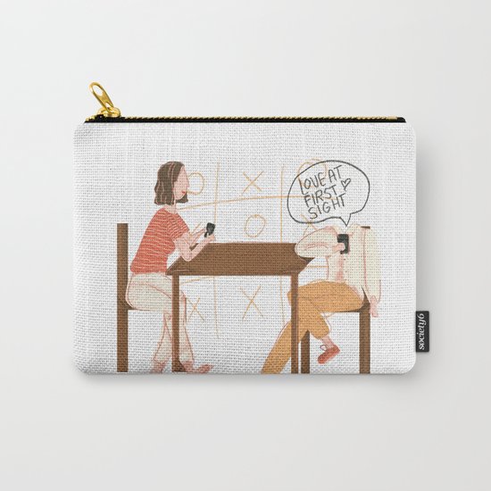 Love At First Sight At My Phone Carry-All Pouch