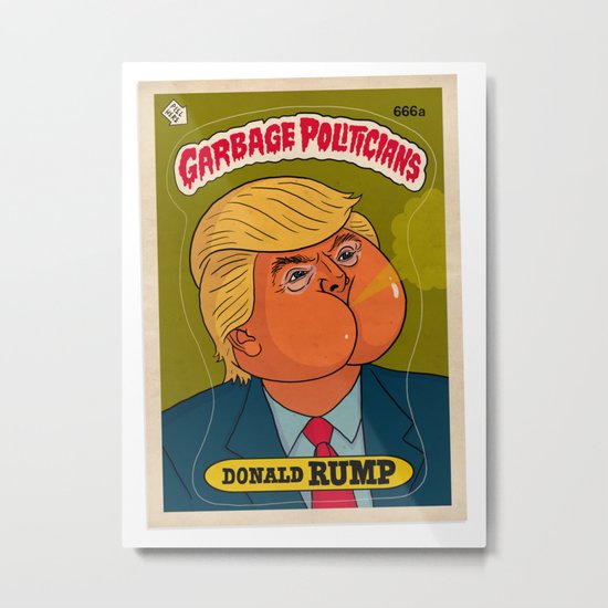 Donald Rump Metal Print
