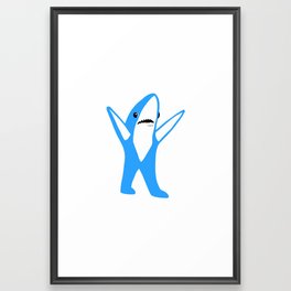 Shark Framed Art Print