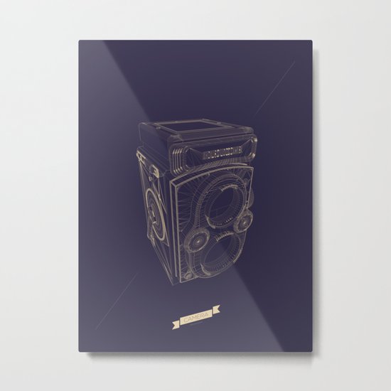 Camera Metal Print