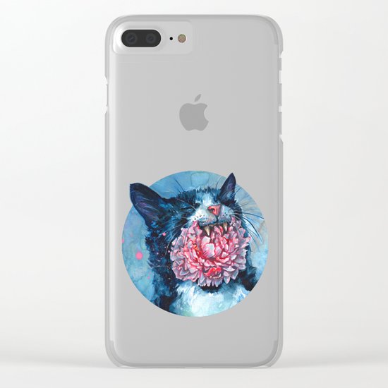 Yawn Clear iPhone Case
