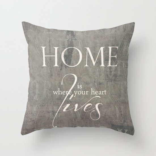 sweet home Throw Pillow