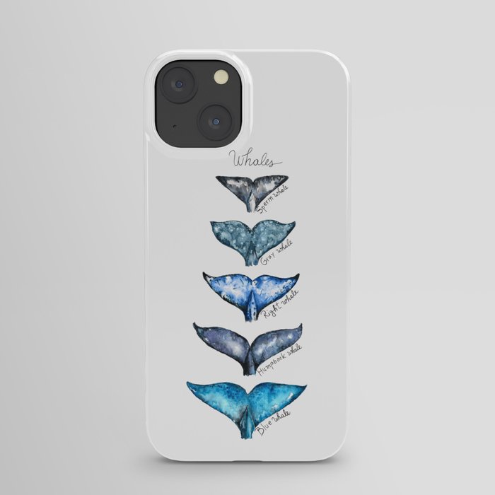 Whale tails iPhone Case