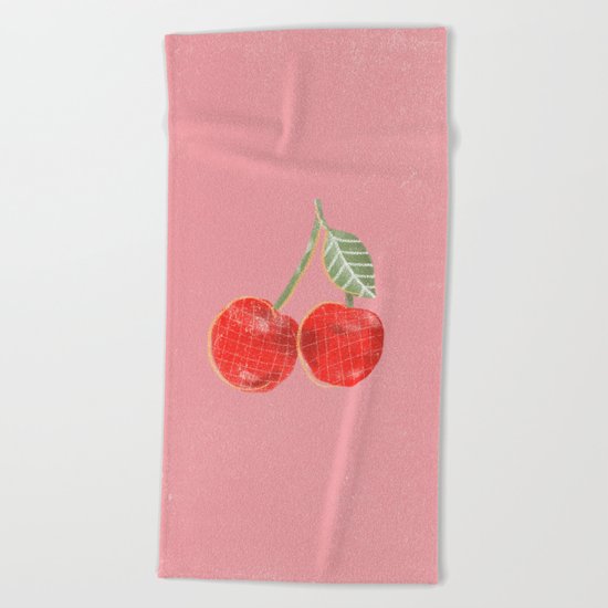 Yummi Cherry Beach Towel
