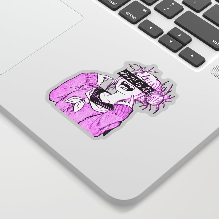 Lewd Sad Japanese Anime Aesthetic Sticker By Poser Boy