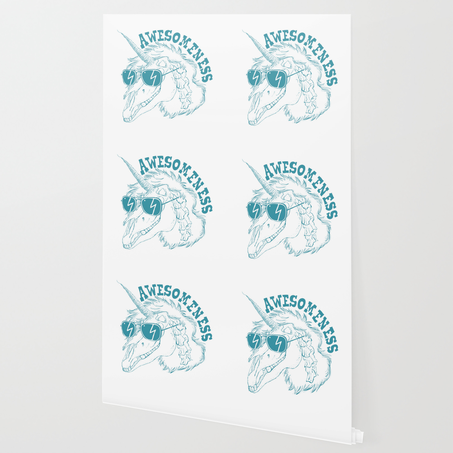 Unicorn Awesomeness Wallpaper By Marinabh Society6