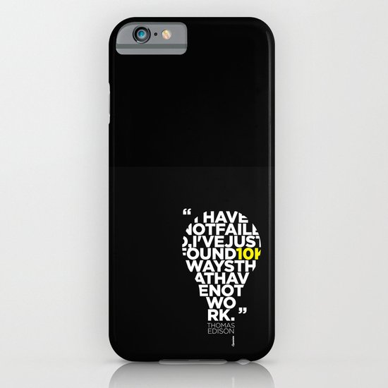 Esperantos Quotes #2 (TomasEdison) iPhone & iPod Case