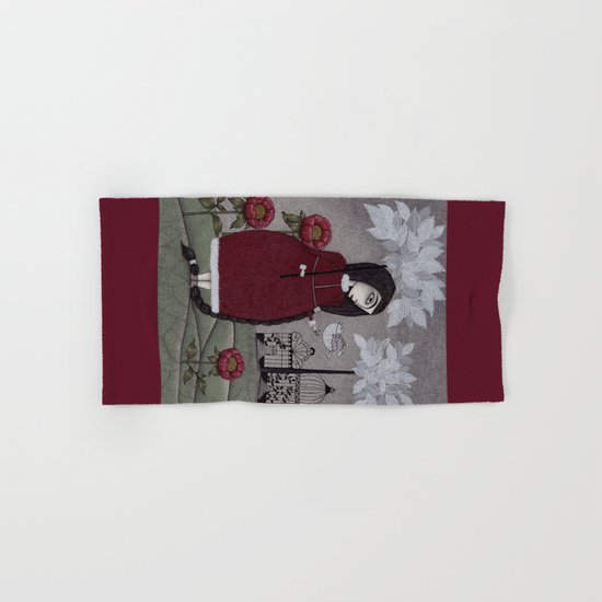 Winterbird, or Hope is a Thing With Feathers Hand & Bath Towel