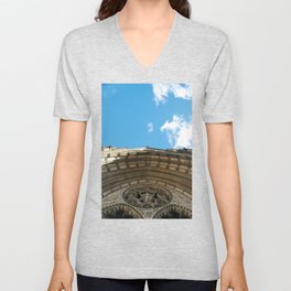 Cathedral Sky V Neck T Shirt