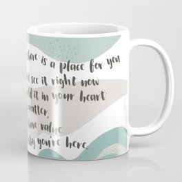Why You're Here-Original Poem and Artwork Coffee Mug