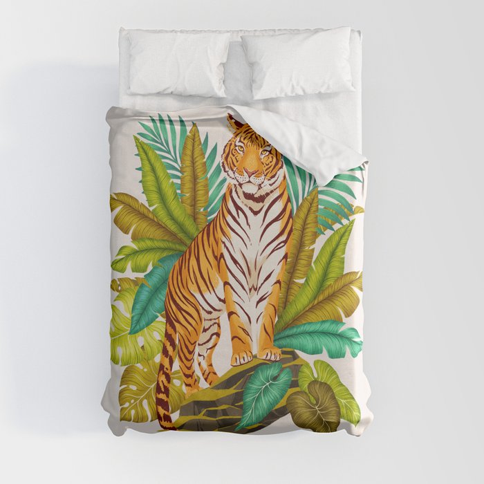 Jungle Tiger Duvet Cover