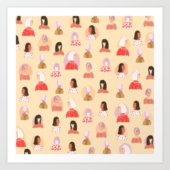 Tell Me Something Lovely Art Print