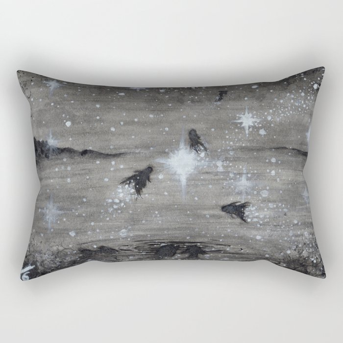 Cosmic Fish Rectangular Pillow