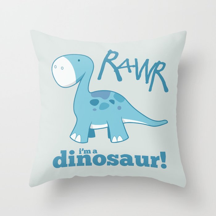 rawr pillow
