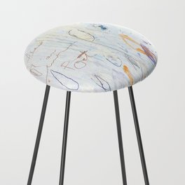 Blue Twombly 1928-2011 Counter Stool