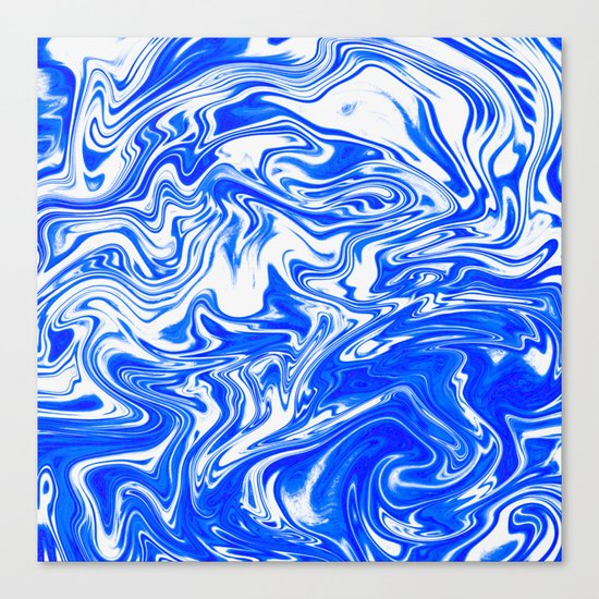 Marbled XX Canvas Print