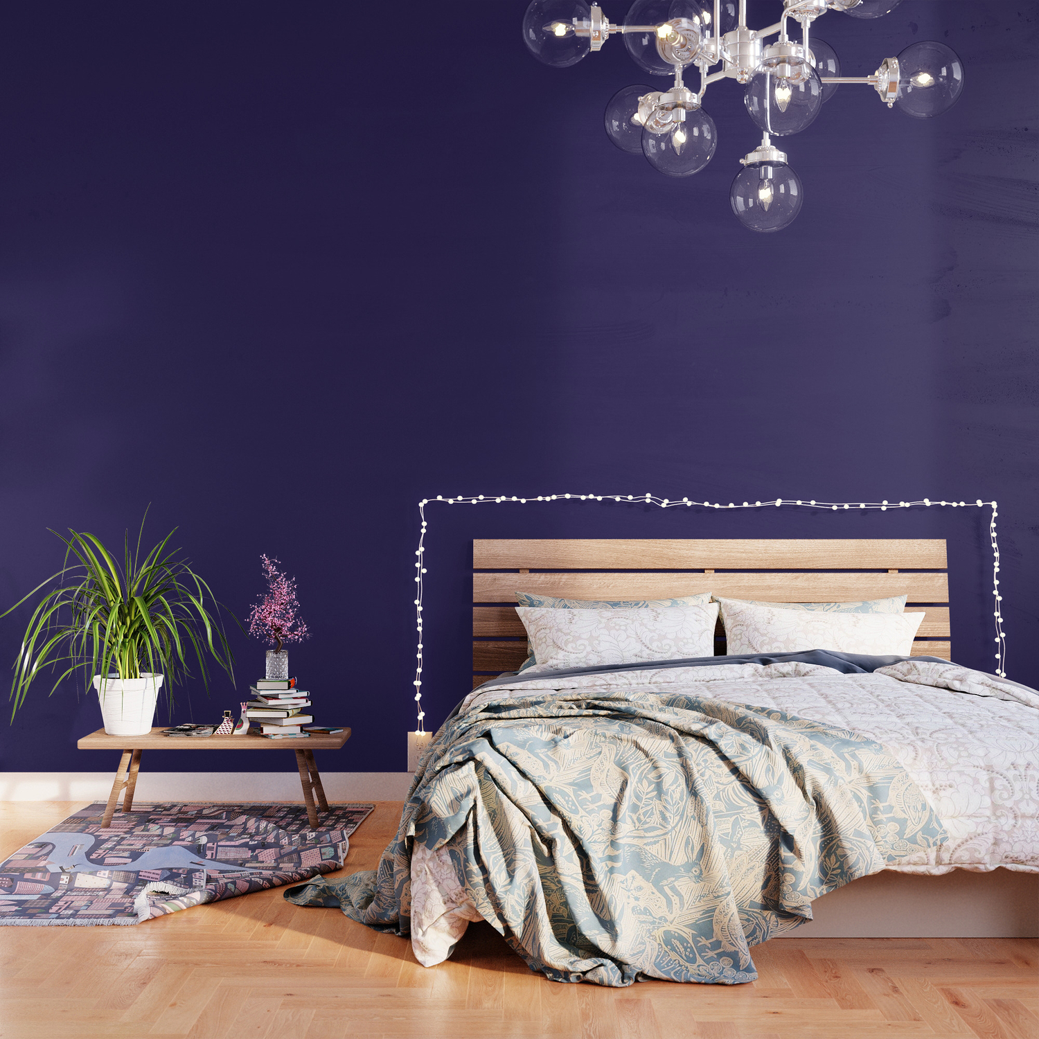 Midnight At Port Gore Wallpaper By Swatch Society6