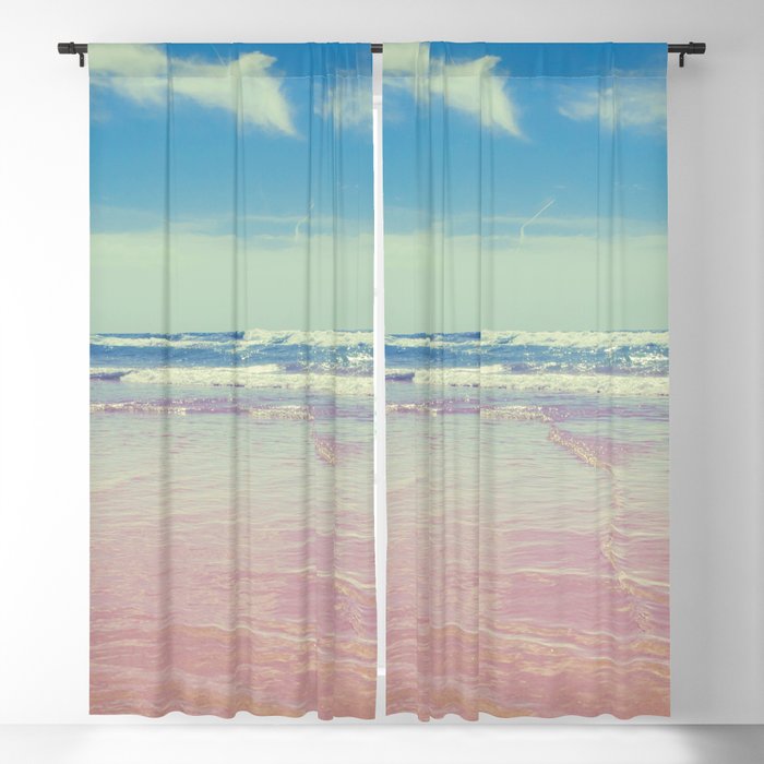 Sea Waves 6 Blackout Curtain By Vanessagf