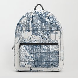 USA, Tucson - Minimal City Map - Mancave Gift Backpack