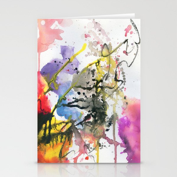 abstract thunder N.o 1 Stationery Cards