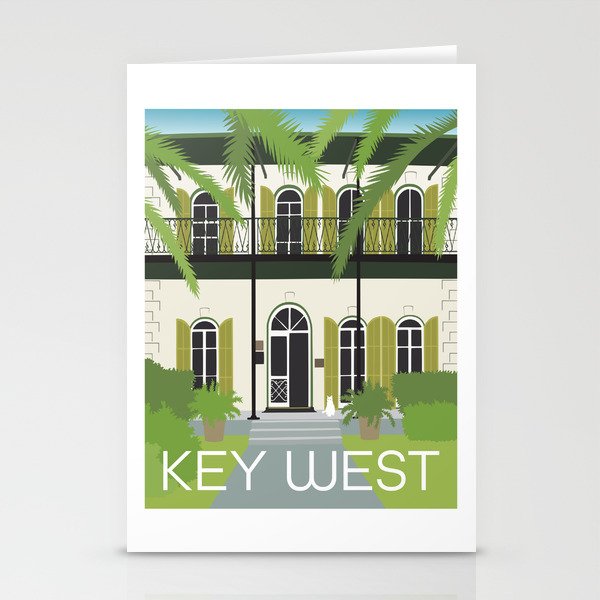 Key West Florida Stationery Cards