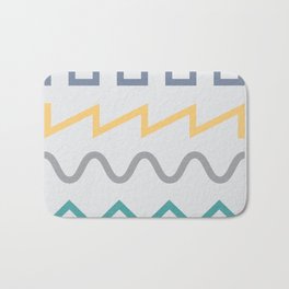 Waveform Bath Mat | Keys, Graphicdesign, Rock, Band, Sound, Song, Acoustic, Music, Hipster, Sing 