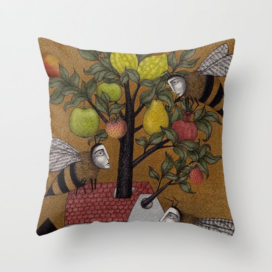We need the BEE! Throw Pillow
