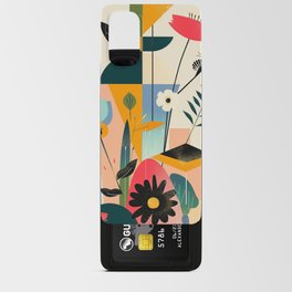 Bauhaus Floral #12 Android Card Case