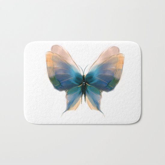 Butterfly Bath Mat