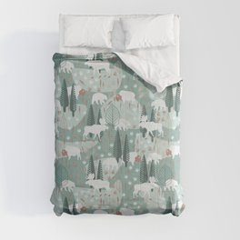 Yellowstone (Moss) Comforter