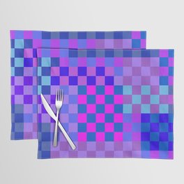 Cheerful Checks // Peacock Placemat