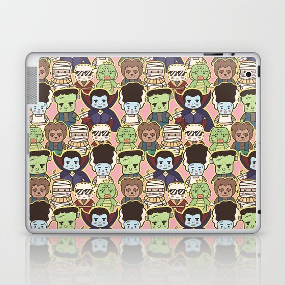 Kawaii Little Monsters Series 1 Pattern Print Laptop & iPad Skin