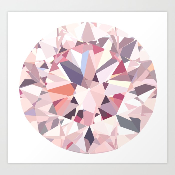 diamond Art Print