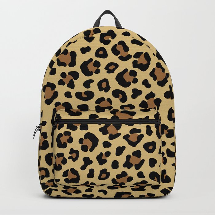 lovely leopard tan Backpack