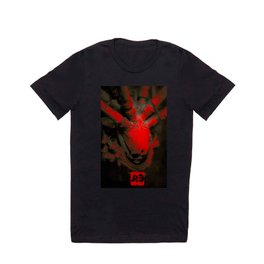 REDSKULL T Shirt | Skull, Red, Graphicdesign, Scifi, Heavymetal, Digital, Curated, Cyberpunk 
