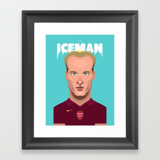 The Iceman Framed Art Print