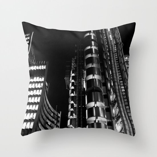 Lloyds of London Throw Pillow
