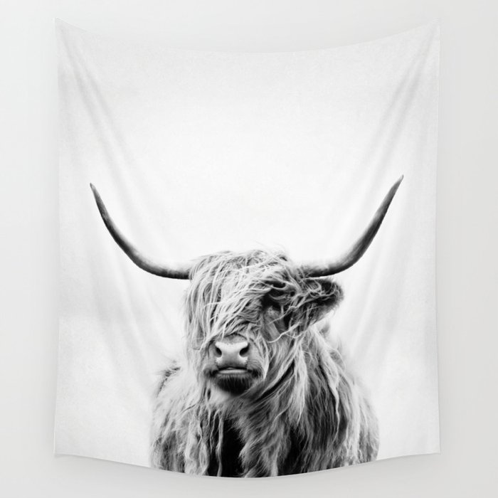 Highland cow tapestry new arrivals