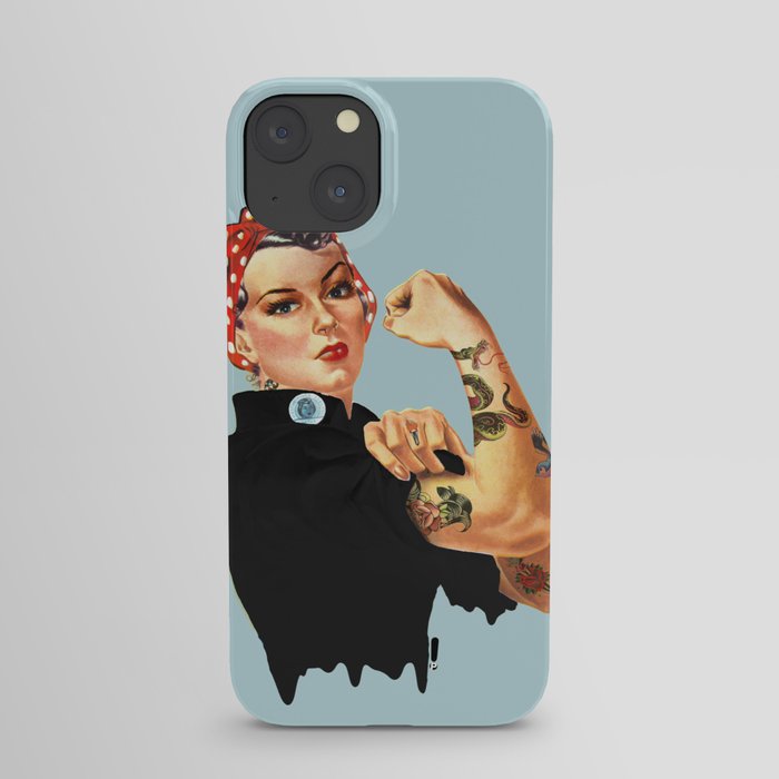 Tattooed Rosie the Riveter iPhone Case