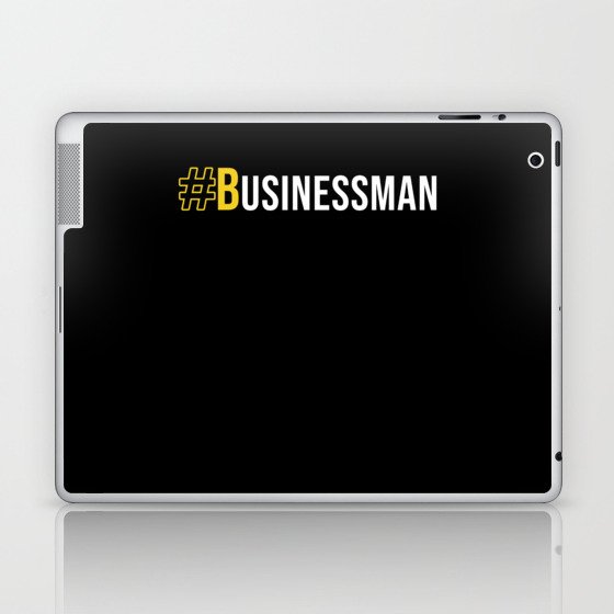 #Businessman Laptop & iPad Skin