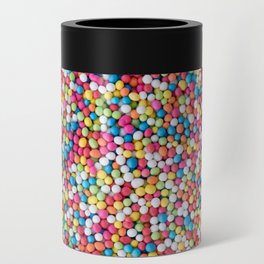 Round Rainbow Sprinkles | Colorful Sweet Candy  Can Cooler