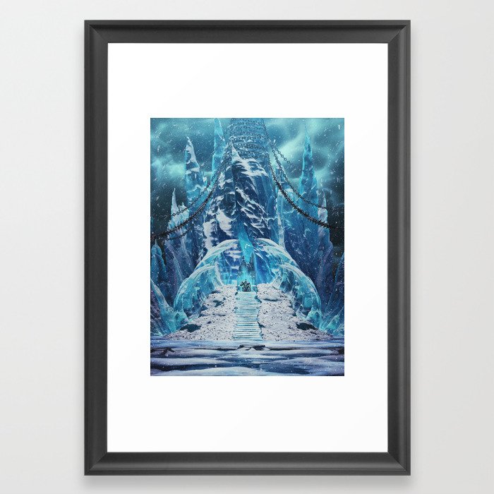 The Frozen Throne (Art) Framed Art Print