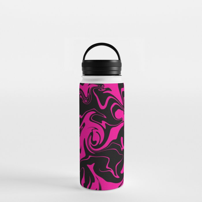 Spill - Magenta and Black Water Bottle