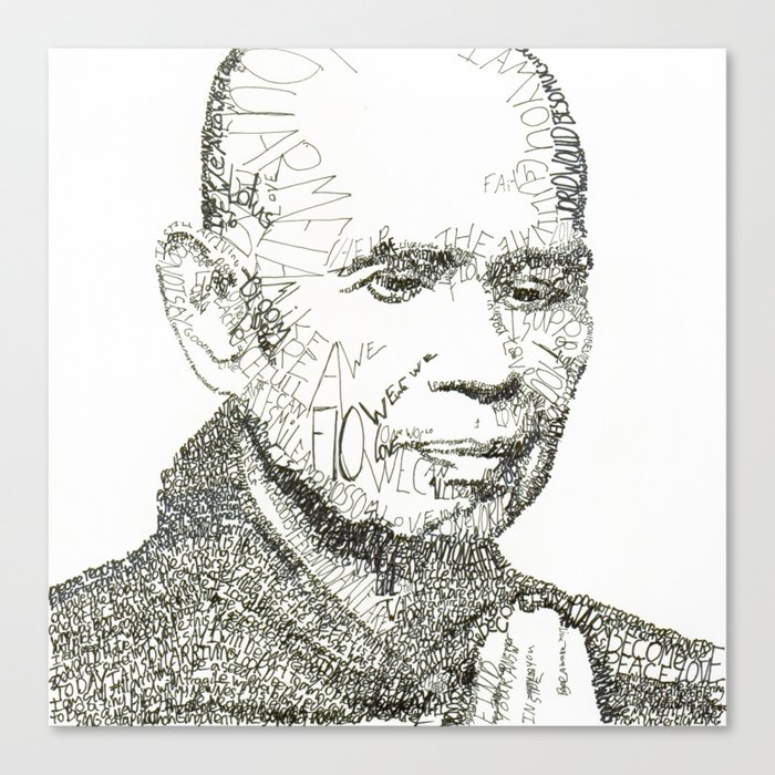 Thich Nhat Han Canvas Print