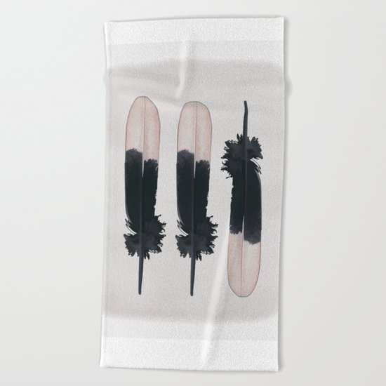 FEATHERS Beach Towel