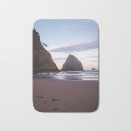 Oregon Coast Bath Mat | Curated, Wanderlust, Oregon, Outdoors, Sea, Sunrise, Travel, Wilderness, Coast, Beach 